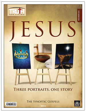 Jesus: Three Portraits, One Story <br>Adult Transparency Packet