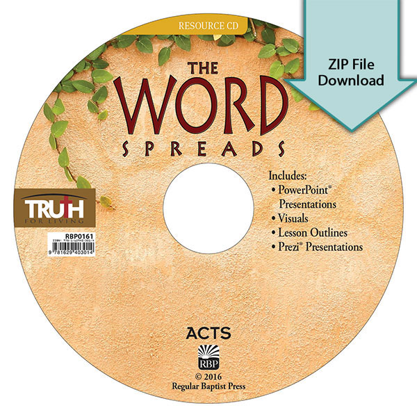 The Word Spreads<br>Resource Download