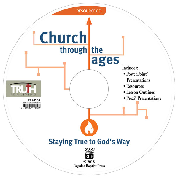Church through the Ages: Staying True to God's Way<br>Adult Resource CD