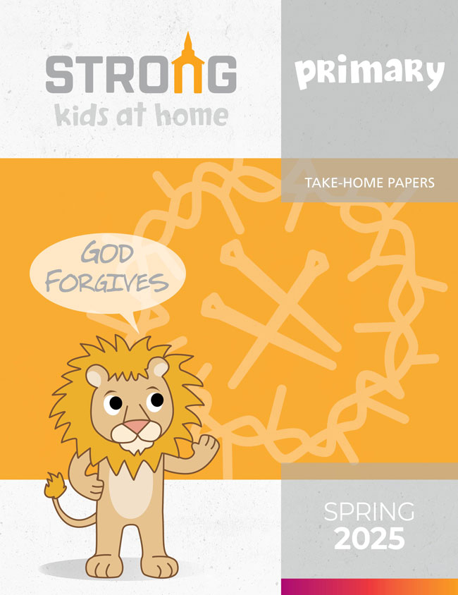 Primary Take-Home Papers<br>Spring 2025 – KJV