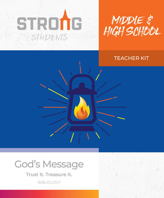 God's Message: Trust It. Treasure It. <br>Middle & High School Teacher Kit <br>Spring 2025 – ESV