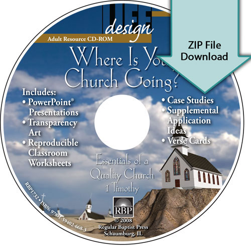 Where Is Your Church Going? 1 Timothy<br>Resource Download