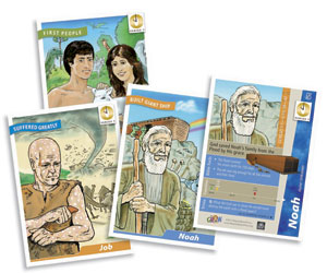 It's Grow Time <br>Year 1 Bible Timeline Collector Cards