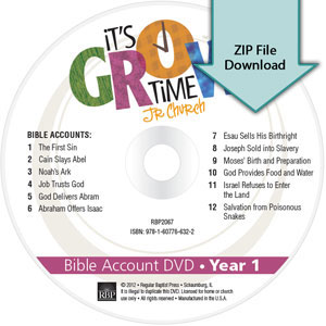 It's Grow Time <br>Year 1 Bible Account Download