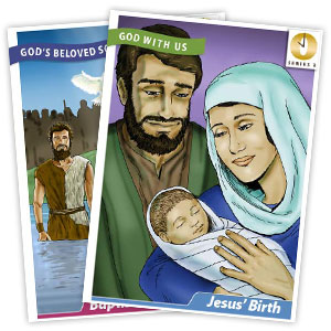 It's Grow Time <br>Year 3 Bible Timeline Collector Cards