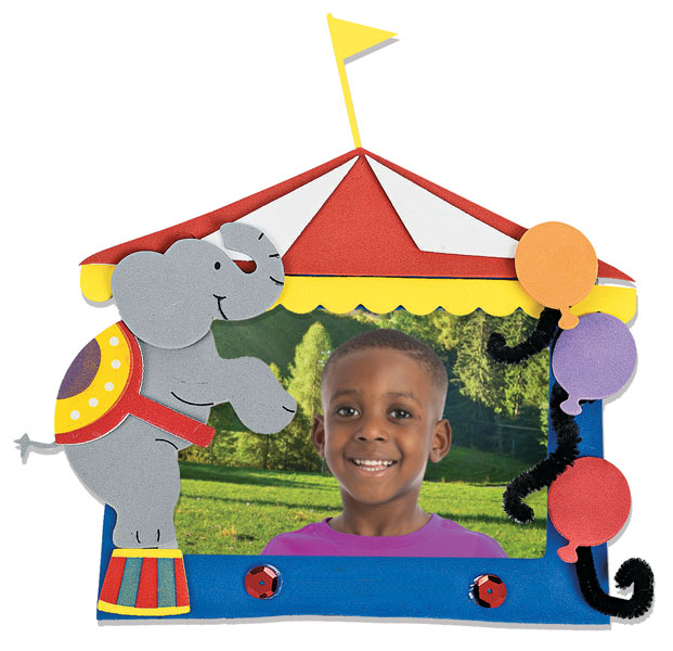 Elephant Tent Photo Frame Craft Kit VBS 2024