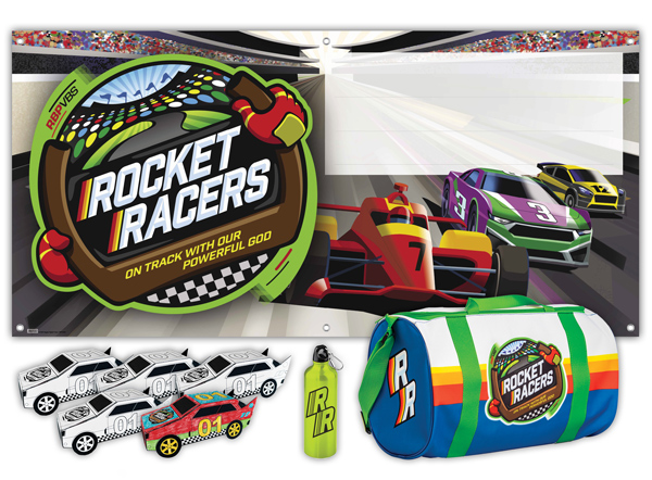 Rocket Racers VBS 2025 <br>KJV Bonus Kit