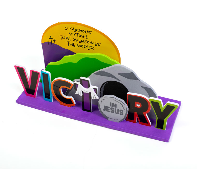 Jesus' Victory Craft Kit <br>VBS 2025