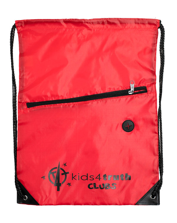 Red Cinch Bag