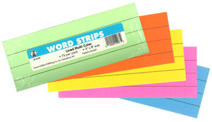 Word Strips - Multicolored